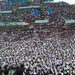 آلاف الروهنغيا يتظاهرون للمطالبة "بالعدالة" بعد عام على حملة الجيش الميانماري