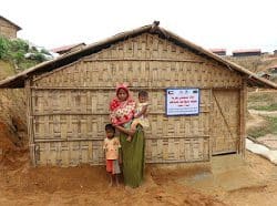 حملة كويتية تنتهي من بناء 20 منزلا للروهنغيا في بنغلادش