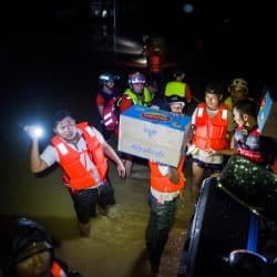 صور.. 85 قرية في ميانمار خالية من السكان عقب انهيار سد وغرق الشوارع