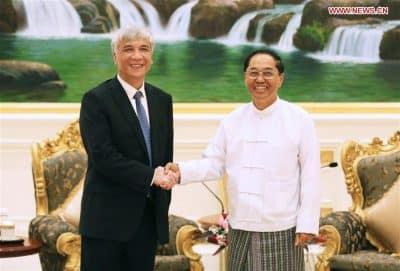 الصين وميانمار تتعهدان بتعزيز التعاون في مجال الحزام والطريق