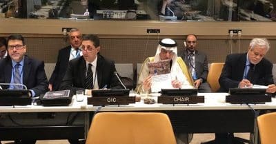 العثيمين يبحث أزمة الروهنغيا على هامش مشاركته بالأمم المتحدة