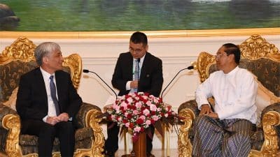 الصين وميانمار تتعهدان بتعزيز التعاون في مجال الحزام والطريق