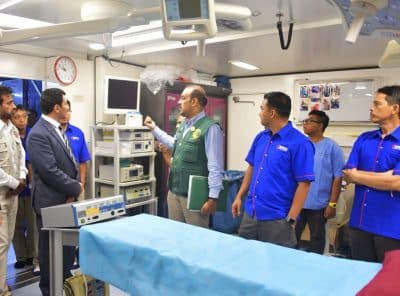 "إغاثي الملك سلمان" يسلّم مساعدات طبية للروهنغيا في ماليزيا