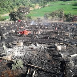 حريق يشرد 14 أسرة روهنغية في بنغلادش والسلطات تعد بمساعدتهم