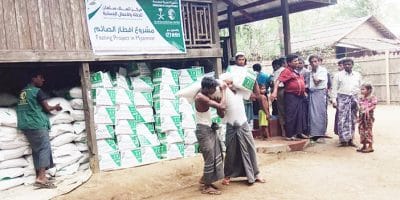 ميانمار ثالث الدول المستفيدة من عطاءات المملكة الإنسانية