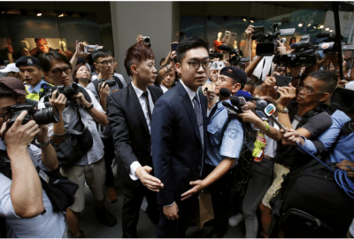 نشطاء في هونغ كونغ يطالبون بإطلاق سراح صحفيي رويترز في ميانمار