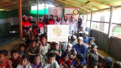 حملة إماراتية إنسانية تمكن الأطباء الشباب من تخفيف معاناة اللاجئين "الروهنغيا "