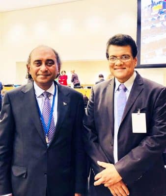 وقار الدين يلتقي بمسؤولين دوليين ويبحث عن سبل دعم اللاجئين الروهنغيا