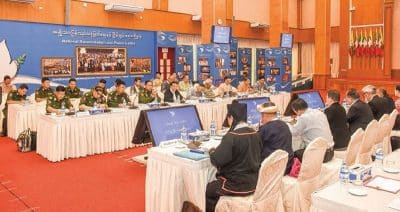 انطلاق محادثات سلام ثلاثية في العاصمة الميانمارية