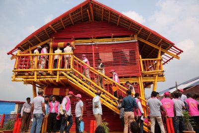 افتتاح أول مدرسة من طابقين للاجئين الروهنغيا في بنغلادش