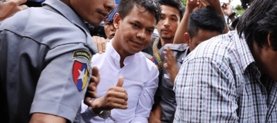 اتهام 3 صحفيين من ميانمار بموجب قانون "تكدير الصفو العام"