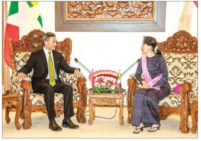 سنغافورة تبحث مع ميانمار سبل إعادة الروهنغيا