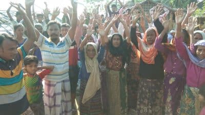 لاجئون روهنغيون متظاهرون : سنذهب بأنفسنا إذا ضمنا حقوقنا