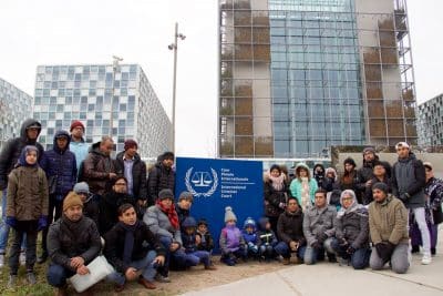 مظاهرة في لاهاي ضد الإبادة الجماعية بحق الروهنغيا