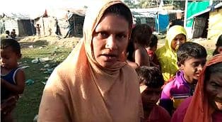 عشرات الأسر الروهنغية في بنغلادش : نحن نموت جوعا وبردا