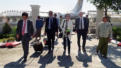 مسؤولة أممية تزور النازحين الروهنغيا في ميانمار وتتفقد أوضاعهم