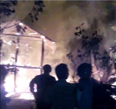 حريق في أراكان يخلف خسائر مادية ويشرد السكان