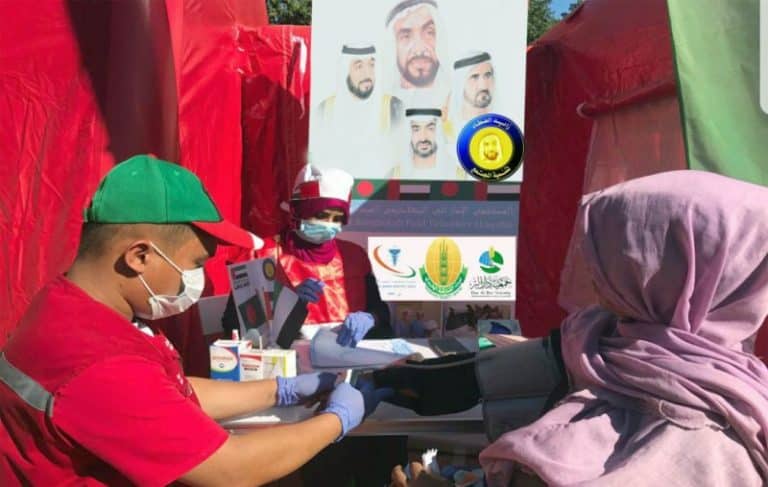 الإمارات تساهم بـ2 مليون دولار لإغاثة 133 ألف لاجئ من الروهنغيا