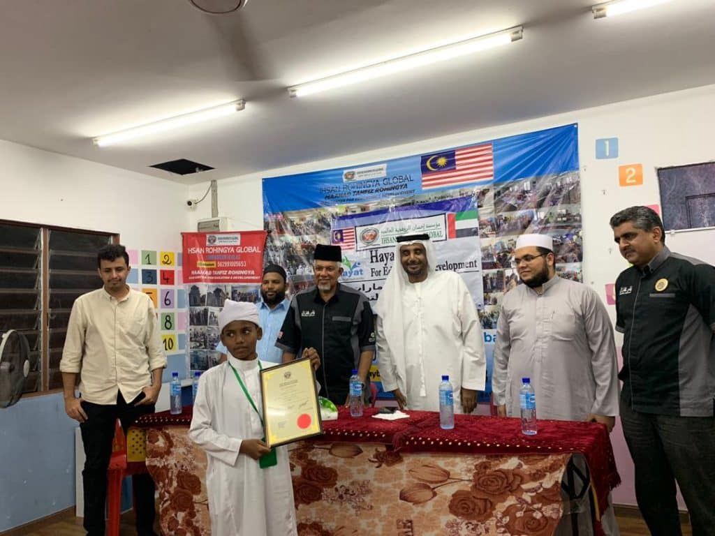 مدرسة لأطفال لاجئي الروهنغيا في ماليزيا تستقطب اهتمام المسؤولين