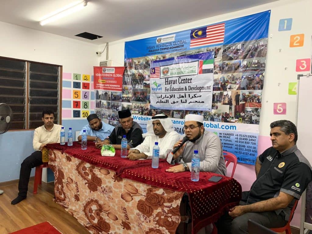 مدرسة لأطفال لاجئي الروهنغيا في ماليزيا تستقطب اهتمام المسؤولين