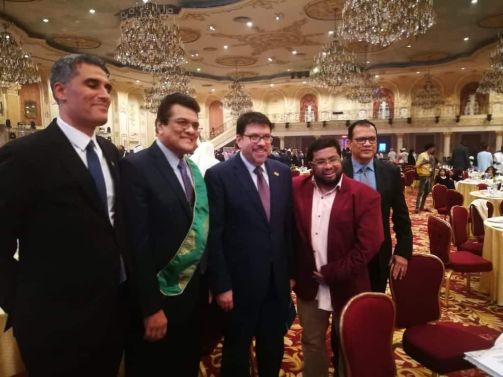 وفد روهنغي يشهد حفل منظمة (OIC) بمناسبة يوبيلها الذهبي