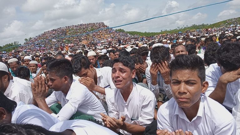 الروهنغيون في بنغلادش يطالبون المجتمع الدولي بمحاسبة ميانمار في محكمة لاهاي