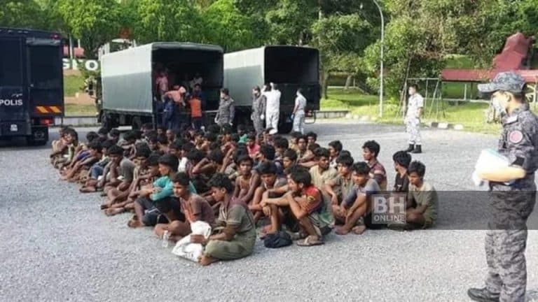 70 في المائة من الروهنغيا الذين وصلوا ماليزيا قبل أيام لا يستطيعون المشي