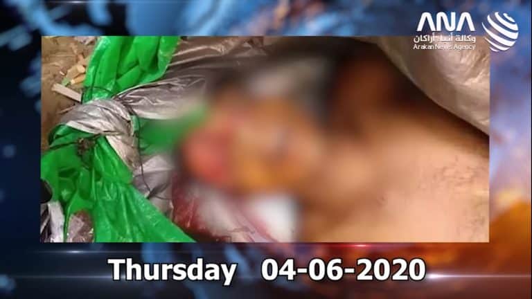 بوذيون يقتلون رجلا روهنغيا ويمثلون بجثته في أراكان