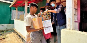 بتمويل سعودي.. ​منظمة بنغالية توزع مساعدات غذائية لـ 500 أسرة في كوكس بازار