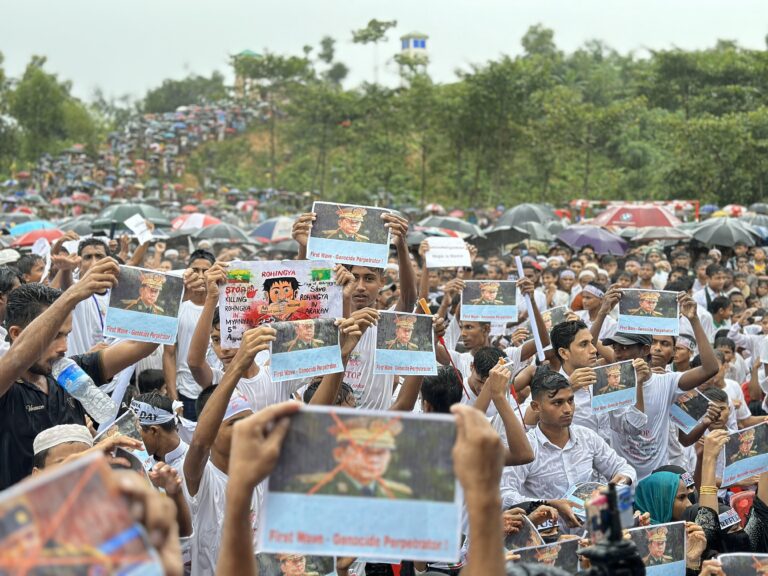 إحياء الذكرى السابعة للإبادة الجماعية - مخيمات بنغلادش