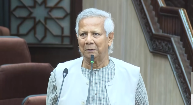 رئيس الحكومة المؤقتة في بنغلادش محمد يونس (صورة: الإنترنت)