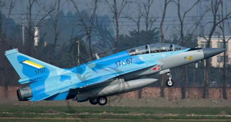 طائرة مقاتلة من طراز JF-17 Thunder تابعة للقوات الجوية في ميانمار (صورة: The Irrawaddy)