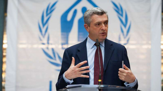 المفوض السامي للأمم المتحدة لشؤون اللاجئين "فيليبو غراندي"، (صورة: UNHCR)