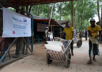 آلية جديدة لتوزيع المساعدات الغذائية على لاجئي الروهينجا (الأغذية العالمي)