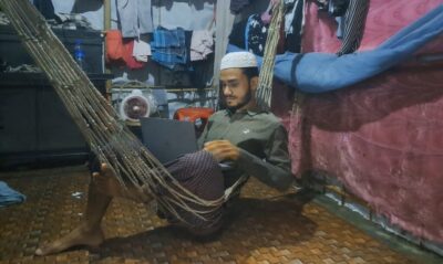 الروهينجا في بنغلادش يلجؤون للعمل عبر الإنترنت رغم ضعف الاتصال والقيود البنكية
