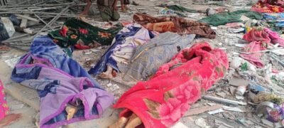 28 قتيلاً في غارة جوية لجيش ميانمار استهدفت ديراً للنازحين في ساجينغ 1 28 قتيلاً في غارة جوية لجيش ميانمار استهدفت ديراً للنازحين في ساجينغ