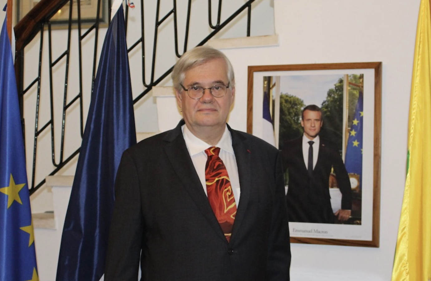 المبعوث الفرنسي الخاص إلى ميانمار "كريستيان ليشيرفي" (صورة: أرشيفية من الإنترنت)