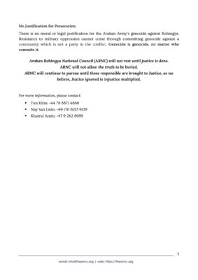 المجلس الوطني لروهينجا أراكان يدين "مذبحة بوثيدونغ" ويطالب بتحقيق دولي عاجل 3 المجلس الوطني لروهينجا أراكان يدين "مذبحة بوثيدونغ" ويطالب بتحقيق دولي عاجل