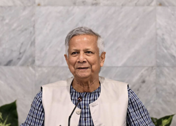 رئيس وزراء الحكومة المؤقتة في بنغلادش الدكتور محمد يونس (صورة: Focus Bangla)