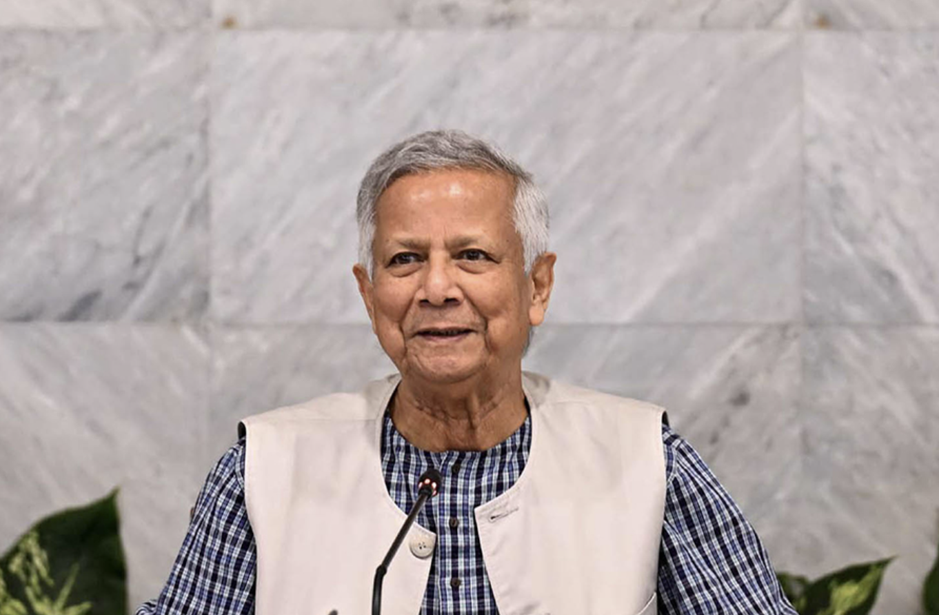 رئيس وزراء الحكومة المؤقتة في بنغلادش الدكتور محمد يونس (صورة: Focus Bangla)