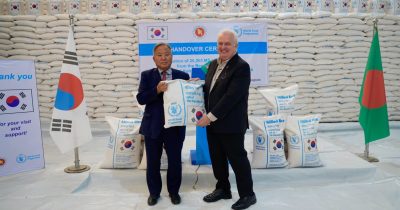 كوريا تتبرع بأكثر من 20 ألف طن أرز لدعم اللاجئين الروهينجا في بنغلادش