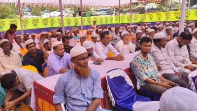 زفاف جماعي يوحّد 14 زوجاً من الروهينجا في مخيمات بنغلادش 1 زفاف جماعي يوحّد 14 زوجاً من الروهينجا في مخيمات بنغلادش