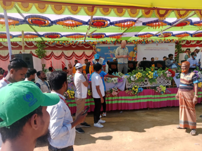 انطلاق فعالية رياضية بمشاركة الروهينجا ومفوضية اللاجئين بمخيمات بنغلادش