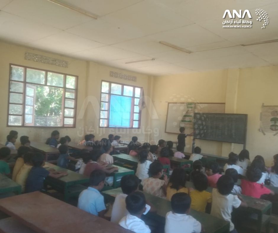 أزمة التعليم في ولاية أراكان: معلمون بلا رواتب وطلاب بلا كتب