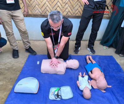 بنغلادش: استمرار تدريبات الإسعافات الأولية والسلامة من الحرائق لمجتمع الروهينجا 1 بنغلادش: استمرار تدريبات الإسعافات الأولية والسلامة من الحرائق لمجتمع الروهينجا