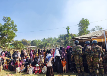 القبض على نحو 1000 روهنجي يقيمون خارج المخيمات خلال عملية أمنية بين الجيش والشرطة البنغلاديشية (صورة: مواقع التواصل)