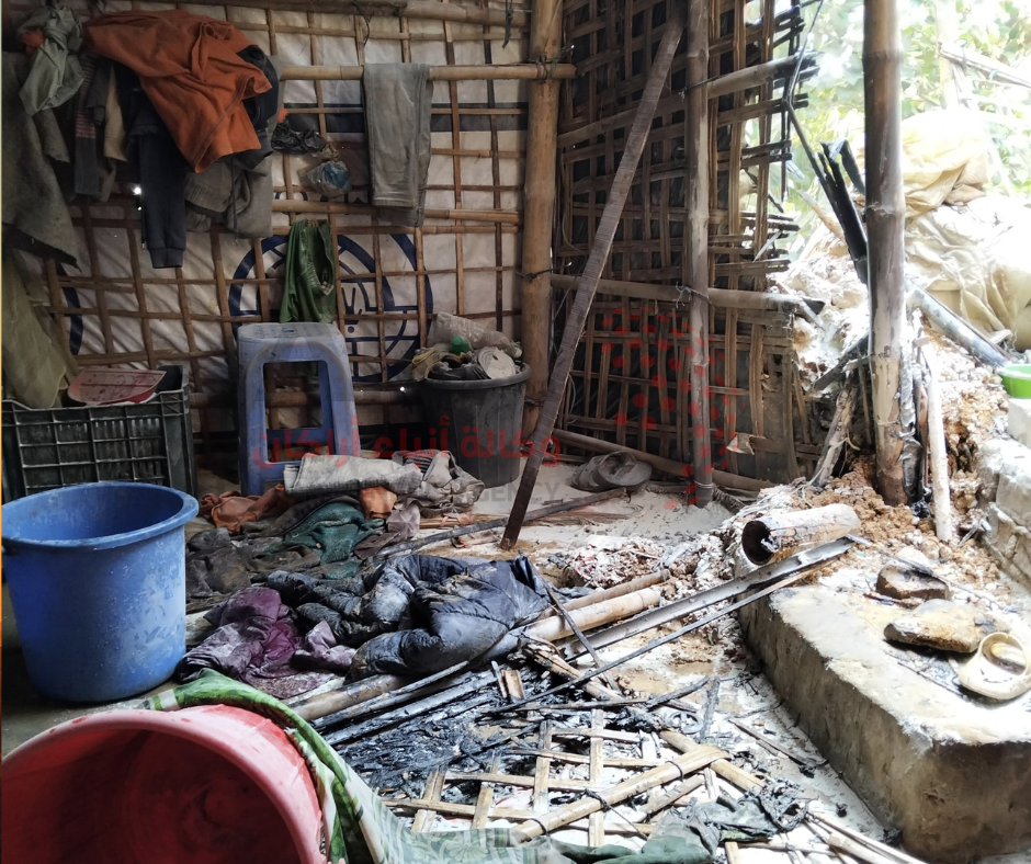 بنغلادش: حريق في مخيمات الروهينجا يثير مخاوف أمنية بين السكان