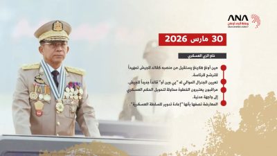 مين أونغ هلاينغ.. من الانقلاب إلى رئاسة ميانمار