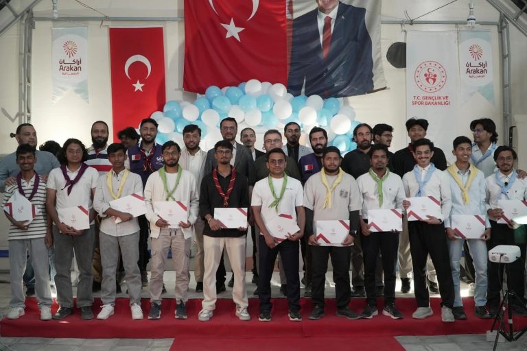 "أراكان الإنسانية" تختتم ملتقى الطلبة الروهينجا العاشر في تركيا