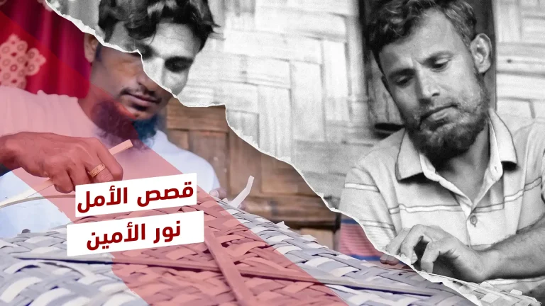 نور الأمين.. أنامل تترجم التراث بعيدا عن الوطن
